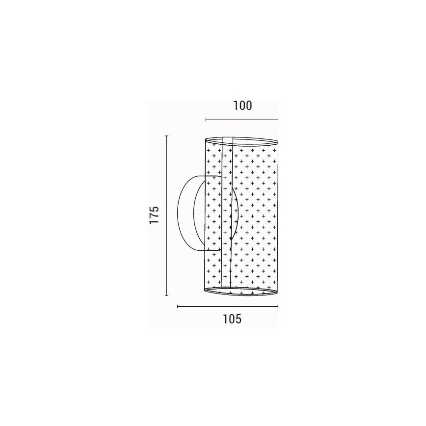 LED-Wandleuchte LED/8W/230V 3000K
