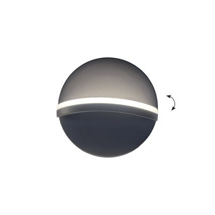 LED-Wandleuchte LETTY LED/16W/230V Anthrazit