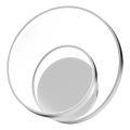 LED-Wandleuchte LUCERO LED/13W/230V glänzendes Chrom