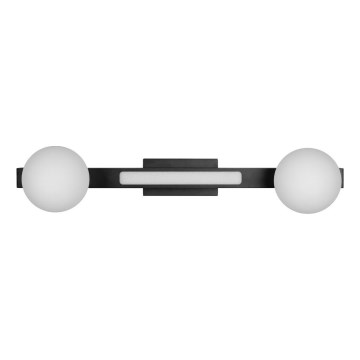 LED-Wandleuchte MAGNET LED/13W/230V + 2xG9/60W 3000/4000K schwarz
