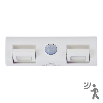 LED Wandleuchte mit Sensor LED/3xAA/4,5V