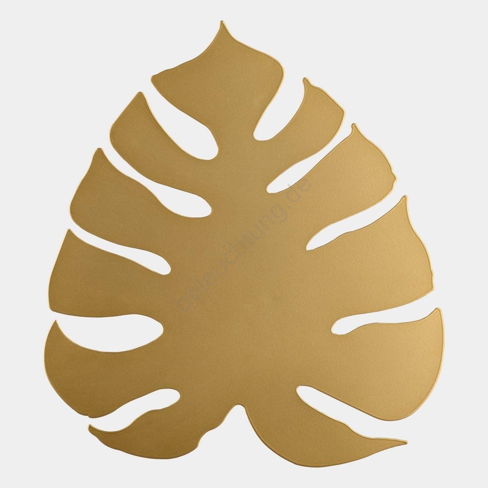 LED-Wandleuchte MONSTERA LED/12W/230V gold | Beleuchtung.de