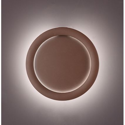 LED-Wandleuchte PALERMO LED/16W/230V braun