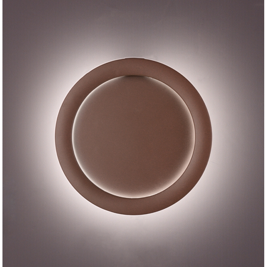 LED-Wandleuchte PALERMO LED/16W/230V braun