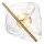 LED-Wandleuchte RELAX LED/5W/230V gold/weiß