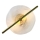 LED Wandleuchte RELAX LED/5W/230V gold/weiß