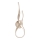 LED-Wandleuchte RIBBON LED/21W/230V beige