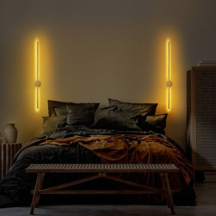 LED-Wandleuchte SWORD LED/13W/230V 3000K mattgold