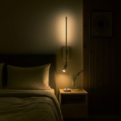 LED-Wandleuchte TORCH LED/6W/230V + LED/3W weiß