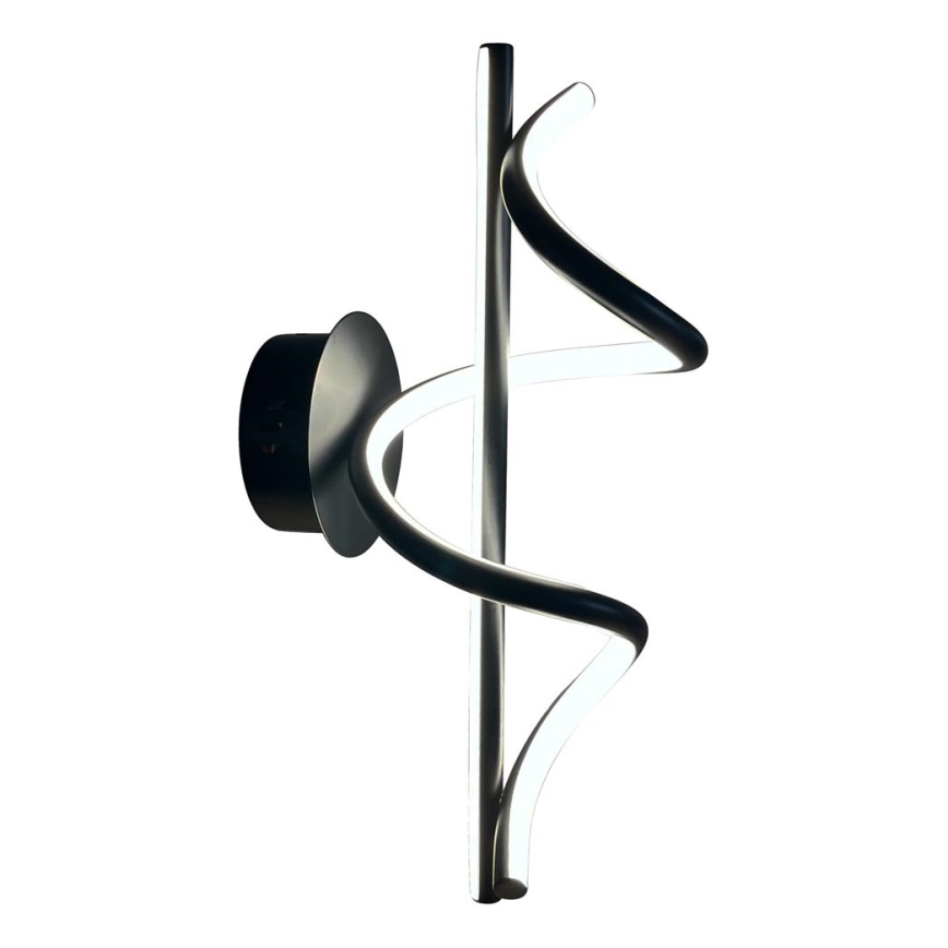 LED-Wandleuchte TWIST LED/12W/230V schwarz