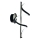 LED-Wandleuchte TWIST LED/12W/230V schwarz