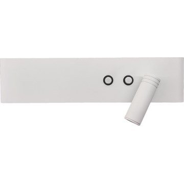 LED-Wandspot RESORT LED/10W/230V + LED/3W weiß, rechts
