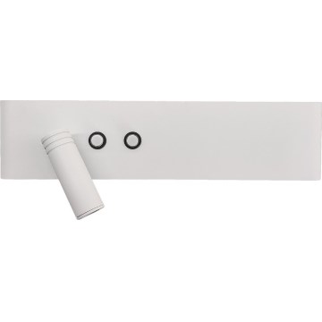 LED-Wandstrahler RESORT LED/10W/230V + LED/3W, weiß, links