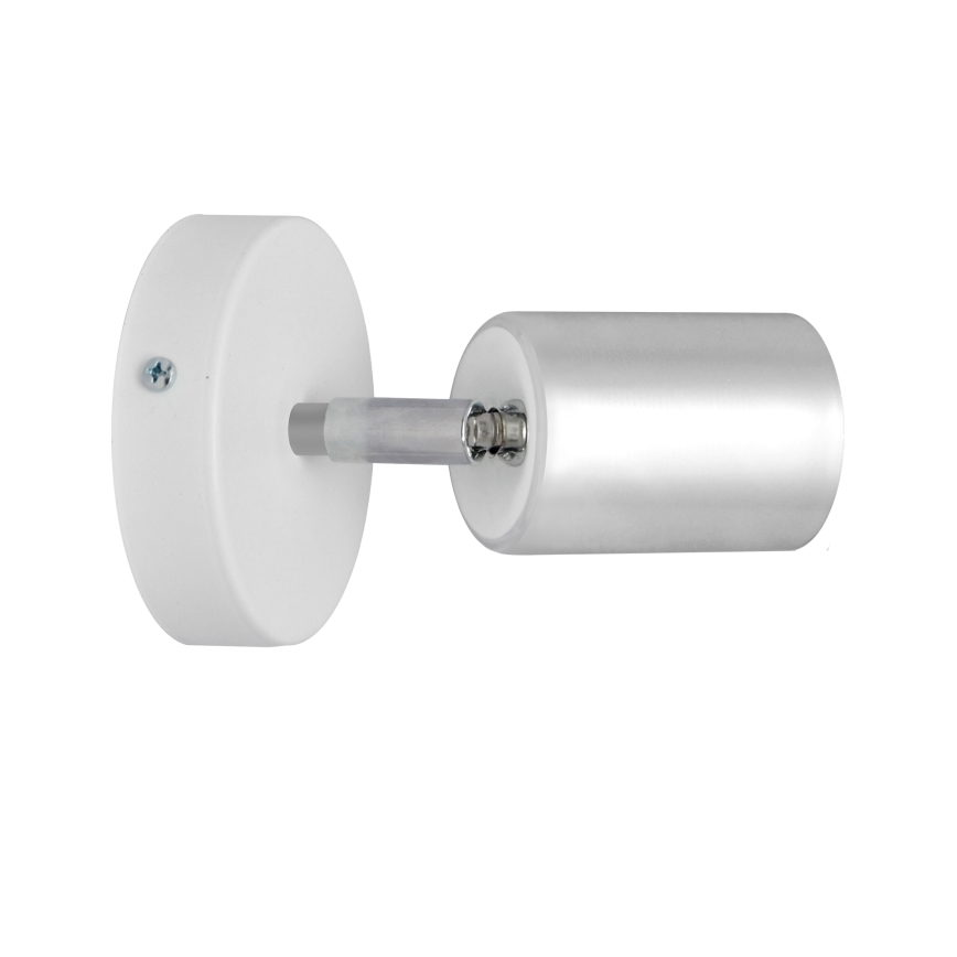 LED-Wandstrahler TUNE 1xGU10/4,8W/230V mattes Chrom/weiß