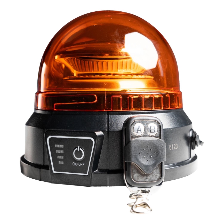 LED Warnblinkleuchte LED/12-24V IP65 + Fernbedienung