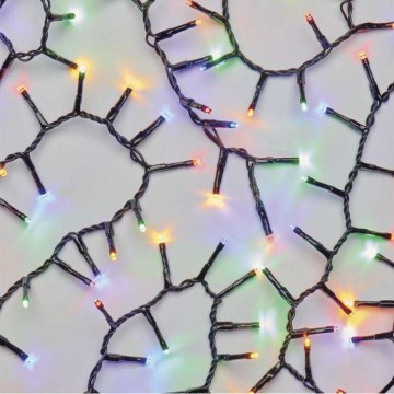 LED Weihnachts-Außen-Lichterkette 300xLED/11m IP44 mehrfarbig