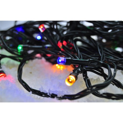 LED-Weihnachts-Außenkette 8 m 50xLED/230V IP44 bunt