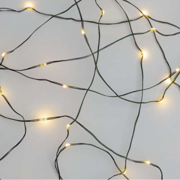 LED-Weihnachts-Außenlichterkette 150 LEDs/20 m IP44 warmweiß