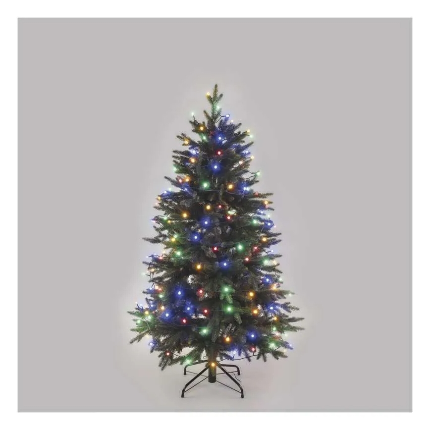 LED-Weihnachts-Lichterkette 200 LEDs / 8 Funktionen, 25 m, IP44, Mehrfarbig