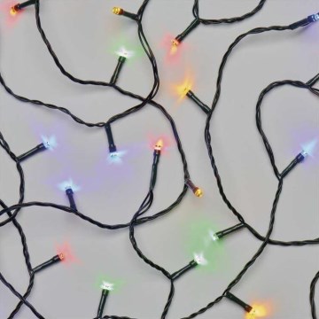LED Weihnachts-Lichterkette für den Außenbereich 120xLED/8 Leuchtmodi 17m IP44 mehrfarbig