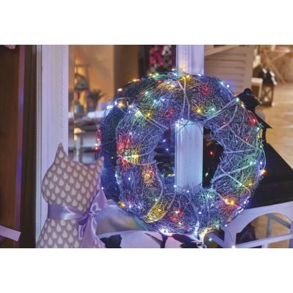 LED-Weihnachts-Lichterkette für den Außenbereich 150xLED/20m IP44 mehrfarbig