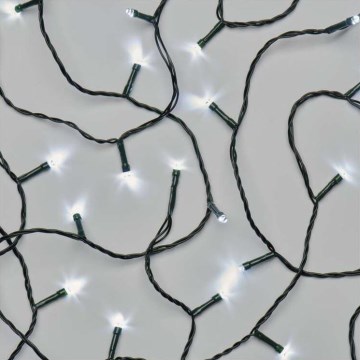 LED Weihnachts-Lichterkette für den Außenbereich 180xLED/8 Modi 23 m IP44 kaltweiß