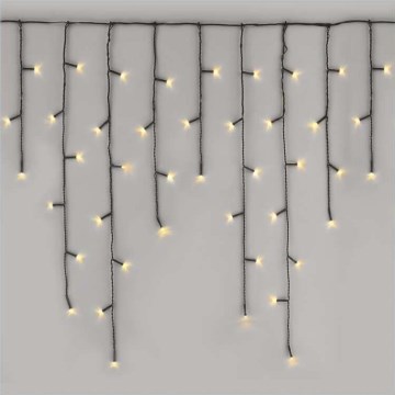LED Weihnachts-Lichterkette für den Außenbereich 200xLED/8 Modi 8,6m IP44 warmweiß