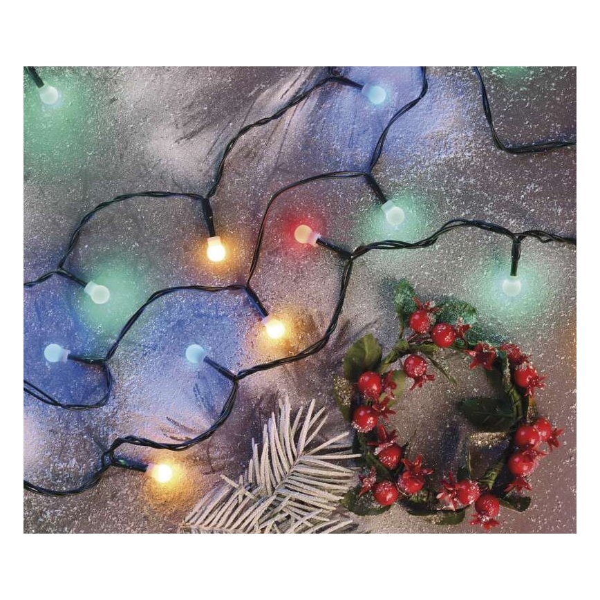 LED-Weihnachts-Lichterkette für den Außenbereich 480 LEDs/53 m IP44 mehrfarbig