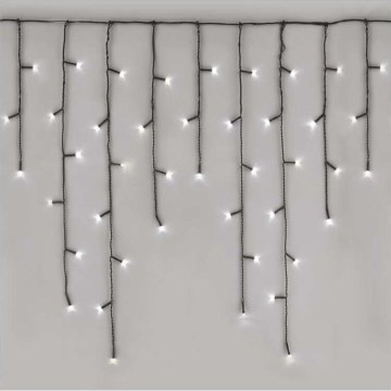 LED Weihnachts-Lichterkette für den Außenbereich 600 LEDs/8 Modi 15 m IP44 kaltweiß