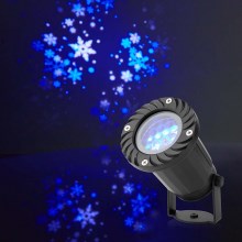 LED-Weihnachts-Schneeflocken-Projektor für den Außenbereich 5W/230V IP44