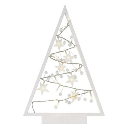 LED Weihnachtsdekoration 15xLED/2xAA Tannenbaum