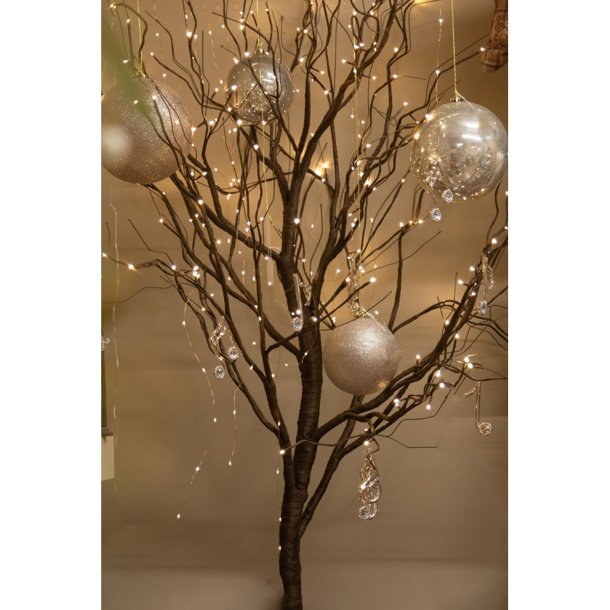 LED Weihnachtsdekorativer künstlicher Baum TREE 176xLED/230V 2,5 m