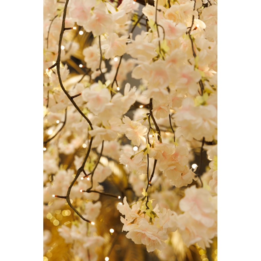 LED Weihnachtsdekorativer künstlicher Baum CHERRY TREE 288xLED/230V 2,5 m Kirsche