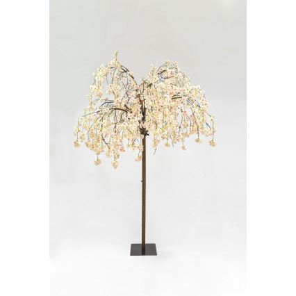 LED Weihnachtsdekorativer künstlicher Baum CHERRY TREE 288xLED/230V 2,5 m Kirsche