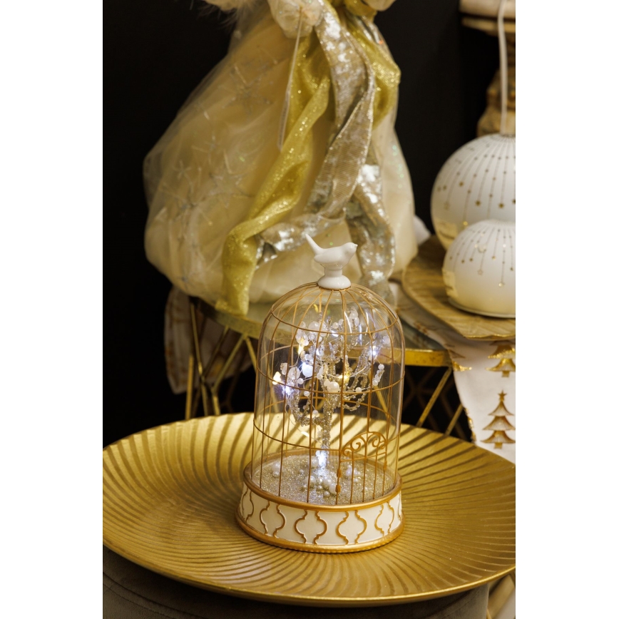 LED-Weihnachtsdekoration 12xLED/3xAAA warmweiβ