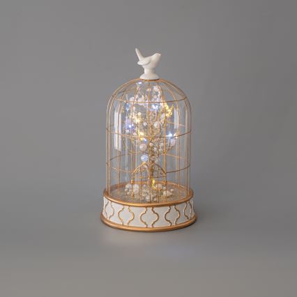 LED-Weihnachtsdekoration 12xLED/3xAAA warmweiβ