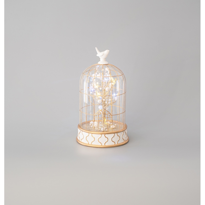 LED-Weihnachtsdekoration 12xLED/3xAAA warmweiβ