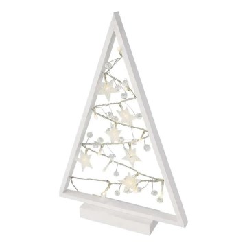 LED Weihnachtsdekoration 15xLED/2xAA Tannenbaum