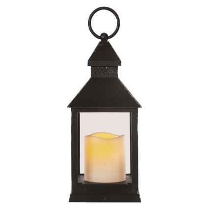 LED Weihnachtsdekoration 1xLED/3xAAA schwarz