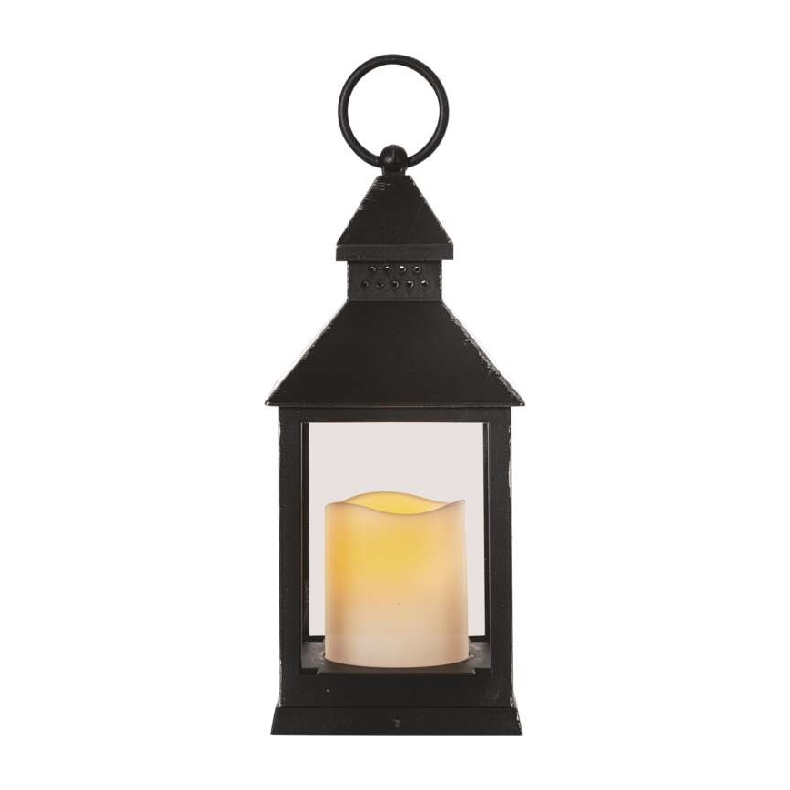 LED Weihnachtsdekoration 1xLED/3xAAA schwarz