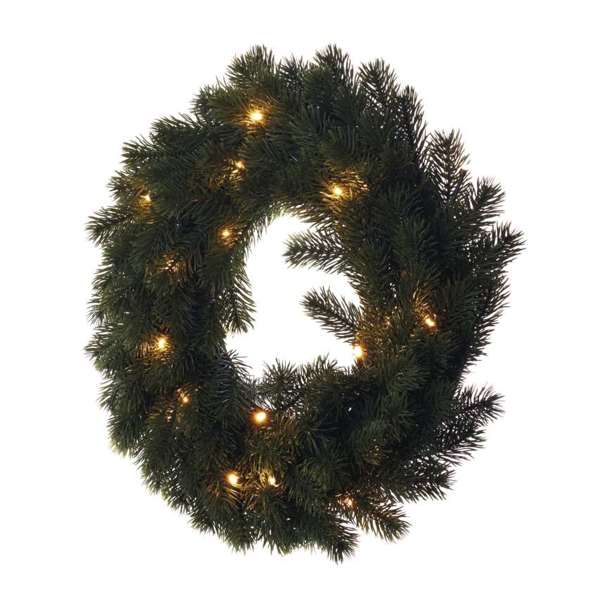 LED-Weihnachtsdekoration 20xLED/2xAA d. 40 cm