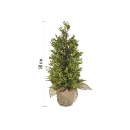 LED Weihnachtsdekoration 30xLED/3xAA IP44