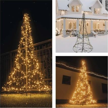 LED-Weihnachtsdekoration, 480 LEDs, 230 V, IP44, 180 cm