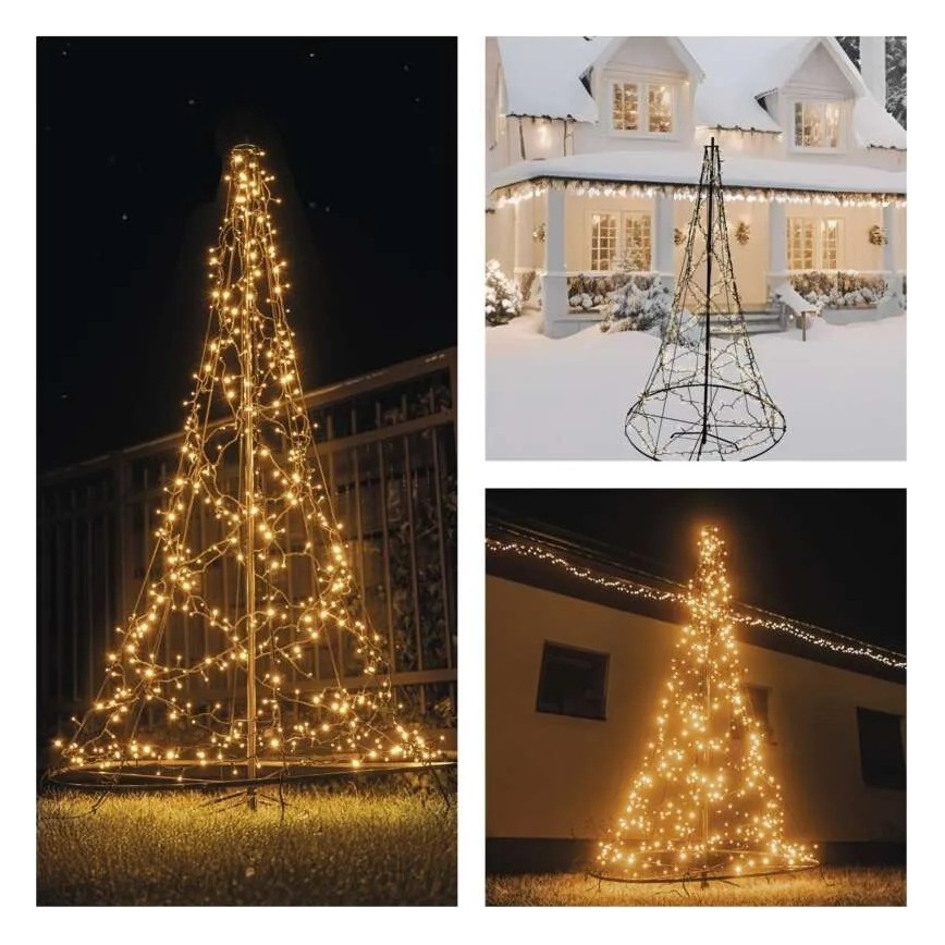 LED-Weihnachtsdekoration, 480 LEDs, 230 V, IP44, 180 cm