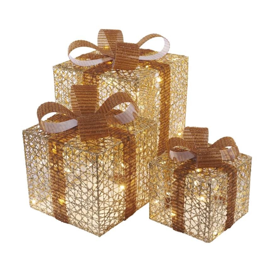 LED Weihnachtsdekoration 72xLED/1,35W/230V gold