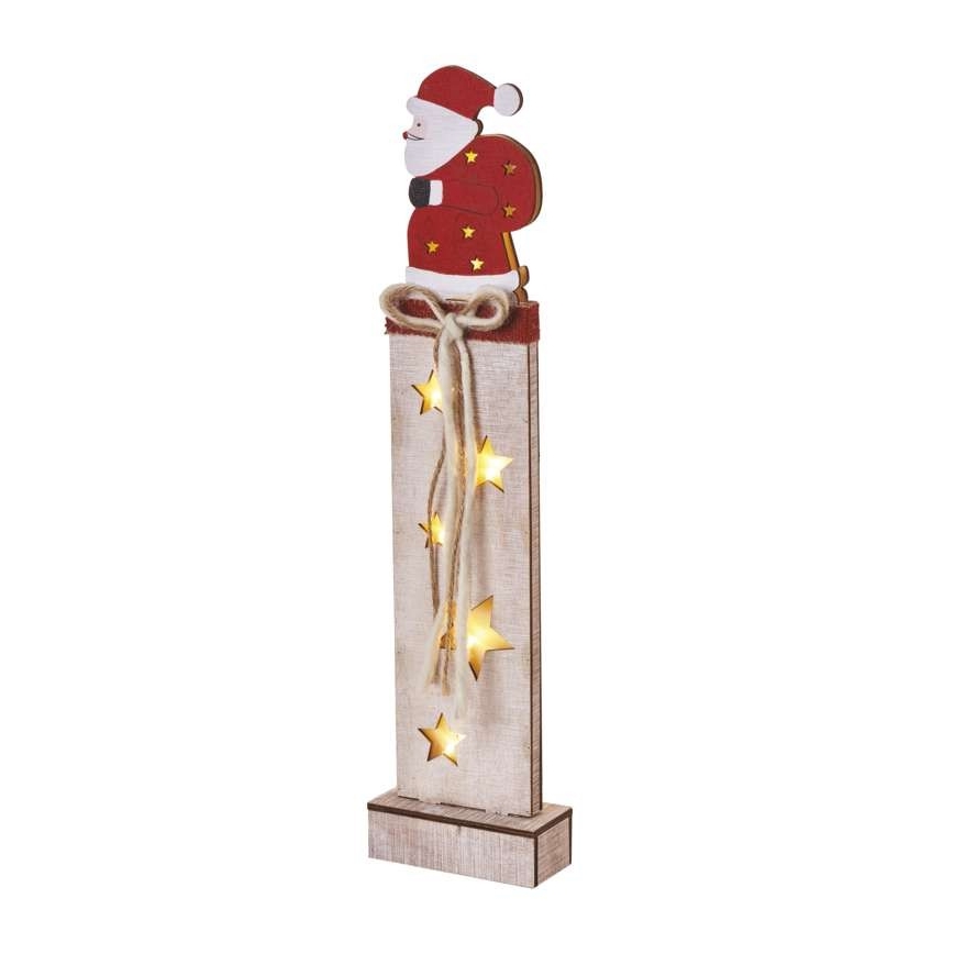 LED-Weihnachtsdekoration 7xLED/2xAA santa