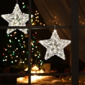LED Weihnachtsdekoration für das Fenster 35xLED/3xAA warmweiß