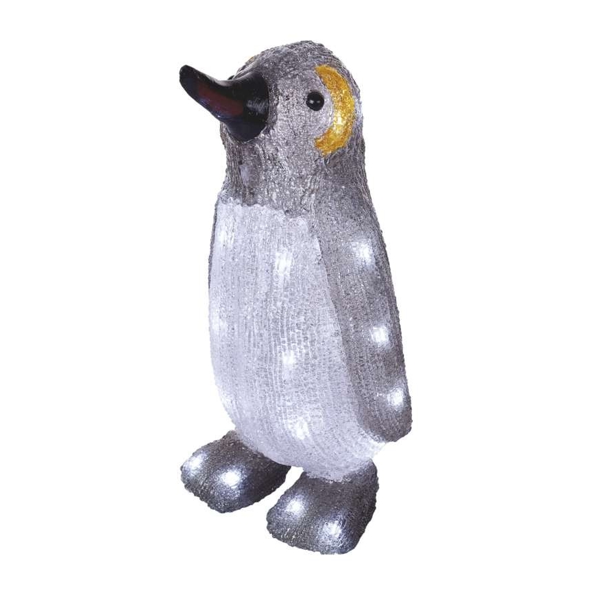 LED Weihnachtsdekoration für den Außenbereich 30xLED/2,1W/230V IP44 Pinguin