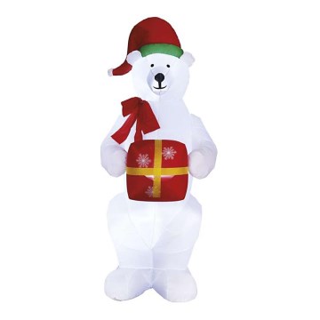 LED Weihnachtsdekoration für den Außenbereich 4xLED/13W/230V IP44 Bär
