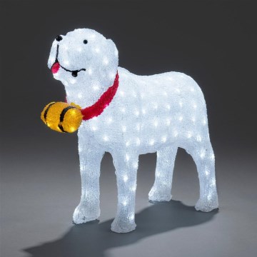 LED-Weihnachtsdekoration für den Außenbereich HUND 160xLED/230V/24V IP44